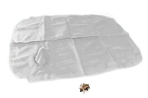Tonneau Cover - White Superior PVC without Headrests - LHD - 822061SUPWHITE